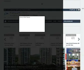 Emlakbrokers.com(Emlak Piyasalari Emlak Haberleri Emlak Brokers Emlak Haberleri Emlak Brokerlar) Screenshot