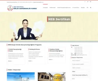 Emlakcilikegitimi.com(MEB) Screenshot