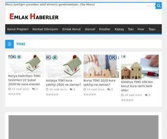 Emlakhaberler.com(Emlak Haberler) Screenshot