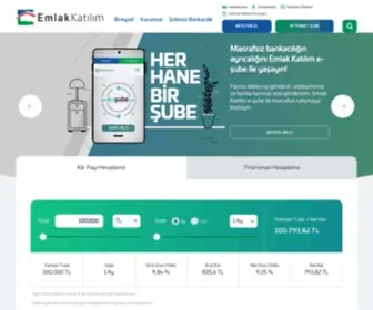 Emlakkatilim.com.tr(Anasayfa) Screenshot