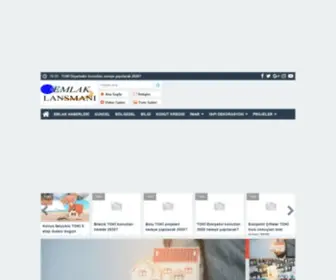 Emlaklansmani.com(Emlak Konut Proje Haberleri Emlak Konut Proje Haberleri) Screenshot