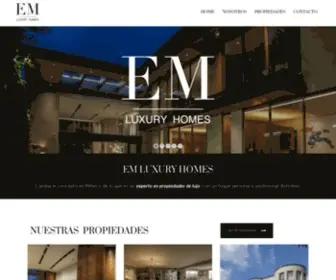 Emluxury.mx(EM Luxury) Screenshot