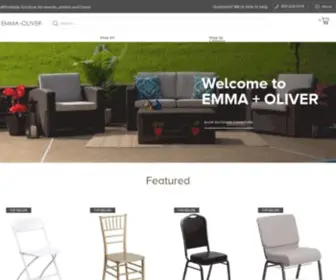 Emma-AND-Oliver.com(Modern Home Furnishings & Decor) Screenshot