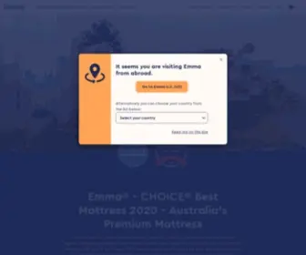 Emma-Sleep.com.au(Emma® Sleep) Screenshot