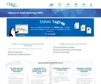 Emma.cl(Sistema de Email Marketing EMMA) Screenshot