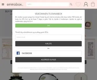 Emmabox.com(Billige mærkevarer) Screenshot