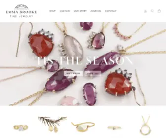 Emmabrookejewelry.com(Emma Brooke Jewelry) Screenshot