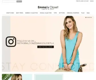 Emmacloset.com(Emma's Closet) Screenshot