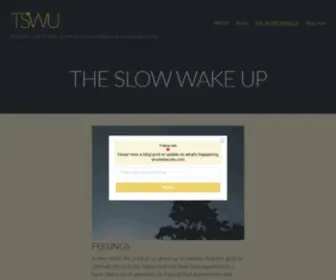 Emmacoto.com(THE SLOW WAKE UP) Screenshot