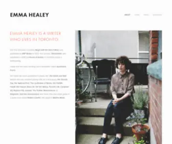 Emmahealey.com(Emma Healey) Screenshot