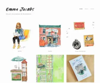 Emmajacobsillustration.com(Emma Jacobs) Screenshot