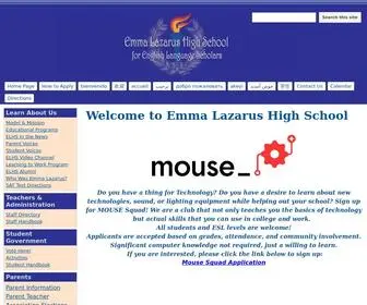 Emmalazarus.org(Emma Lazarus High School) Screenshot