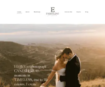 Emmalinephotography.com(New Zealand Wedding photographer) Screenshot