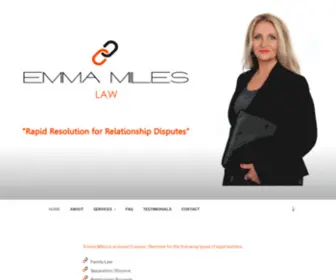 Emmamiles.nz(For Family & Employment Law help in Auckland and Hamilton. Emma Miles Law specialises in) Screenshot