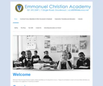 Emmanuelca.co.za(Education) Screenshot