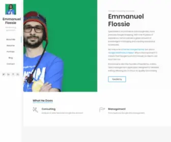 Emmanuelflossie.com(A Google Ads Specialist) Screenshot