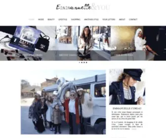 Emmanuelleandyou.com(Blog Fashion) Screenshot