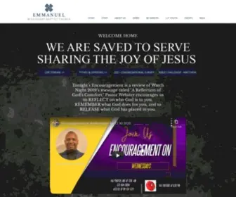 Emmanuelmb.com(Emmanuel Missionary Baptist Church) Screenshot