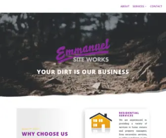 Emmanuelsiteworks.com(Emmanuel Site Works) Screenshot
