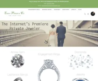 Emmaparkerdiamonds.com(Create an Ecommerce Website and Sell Online) Screenshot