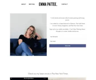 Emmapattee.com(Emma Pattee) Screenshot