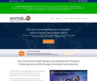 Emmattweb.com(Website Design) Screenshot