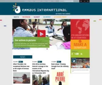 Emmaus-International.org(ACTUALITÉS) Screenshot