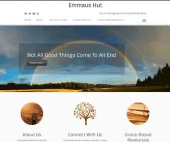 Emmaushut.com(Encountering Jesus) Screenshot