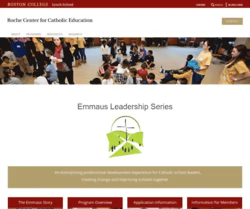 Emmausseries.org(The Emmaus Series) Screenshot