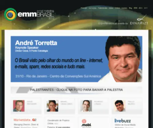 Emmbrasil.com.br(Email Marketing Brasil 2012) Screenshot