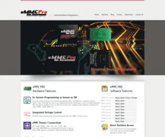 EMMC-Pro.com(EMMC PRO) Screenshot