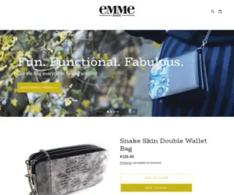 Emmebags.com(Emme Bags) Screenshot