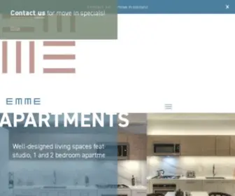 Emmechicago.com(Emme Apartments) Screenshot