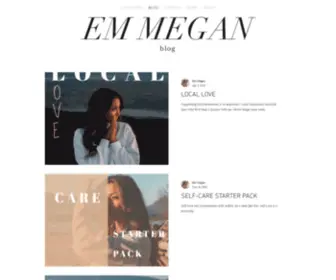 Emmegan.com(EM MEGAN) Screenshot