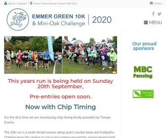 Emmergreen10K.org.uk(Emmer Green 10K) Screenshot