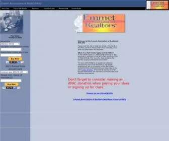 Emmetrealtors.com(Emmet Association of Realtors) Screenshot