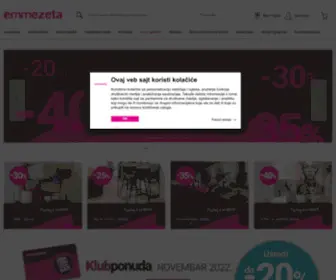 Emmezeta.rs(Emmezeta webshop) Screenshot