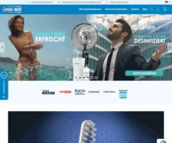 Emmi-Dent.de(Die Ultraschallzahnbürste von emmi®) Screenshot