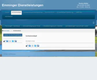 Emminger-Pool.de(emminger pool) Screenshot