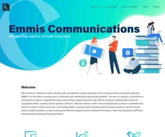 Emmis.com(Emmis Communications) Screenshot