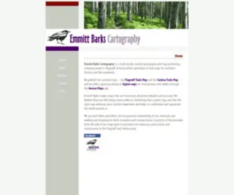 Emmittbarks.com(Emmitt Barks Cartography) Screenshot