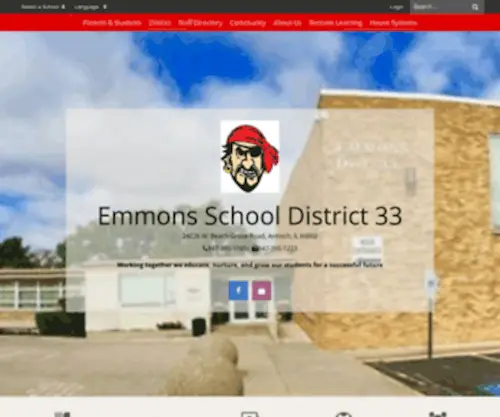 Emmons33.org(Emmons 33) Screenshot