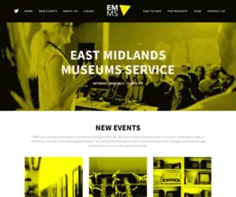 EMMS.org.uk(Museums) Screenshot