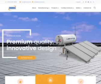 Emmvee.com(Solar Energy Manufacturing Cell System) Screenshot
