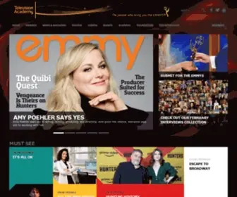 Emmys.org(Academy of Television Arts & Sciences) Screenshot