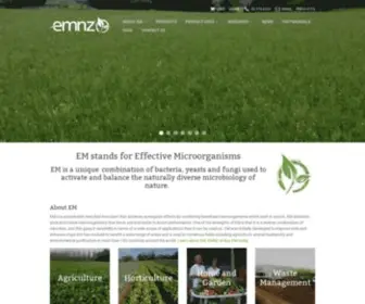 EMNZ.com(Organic Fertiliser) Screenshot