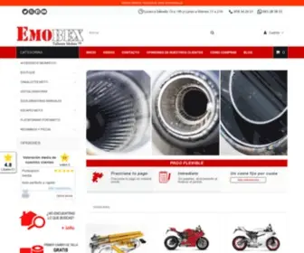Emobex.com(Accesorios para moto) Screenshot
