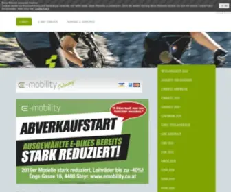 Emobility-Ebikeshop.at(E-Bikes von E-Mobility) Screenshot