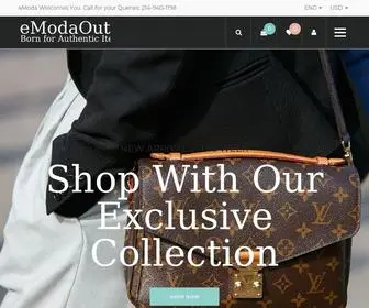 Emodaoutlet.com(Buy and Sell Luxury Designer Bags and Accessories) Screenshot
