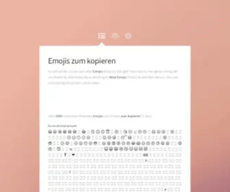 Emoji-Kopieren.de(Emojis zum kopieren) Screenshot